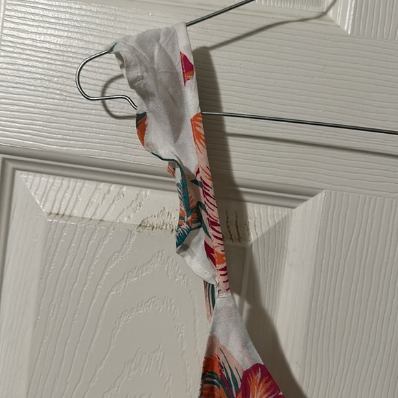 Roxy On a Wim Hawaiian Hibiscus Long Dress size S - Picture 4 of 8